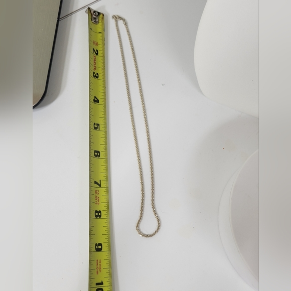 Sterling silver MILOR italy popcorn chain. 😍 18" 3mm - Picture 6 of 10